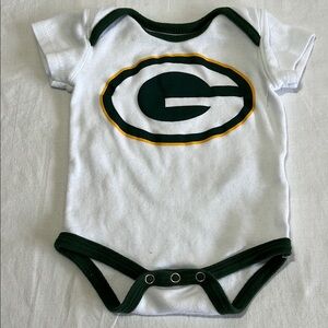0-3M Green Bay Packers Baby Onesie